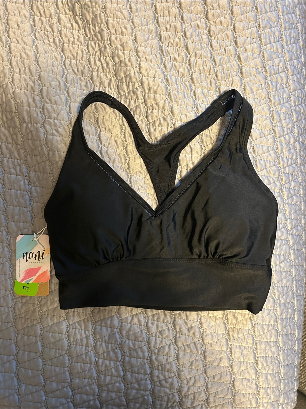 Nani Swimwear Point Break crop swim top